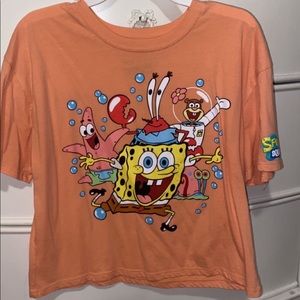 Spongebob crop top